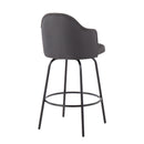 Ahoy - Contemporary Fixed Height Counter Stool (Set of 2)