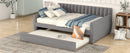 Upholstered Daybed With Slat Support
