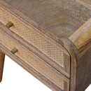 Close Knit 2 Drawer Nightstand - Oak