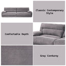 Cadenza - Sofa - Gray Corduroy