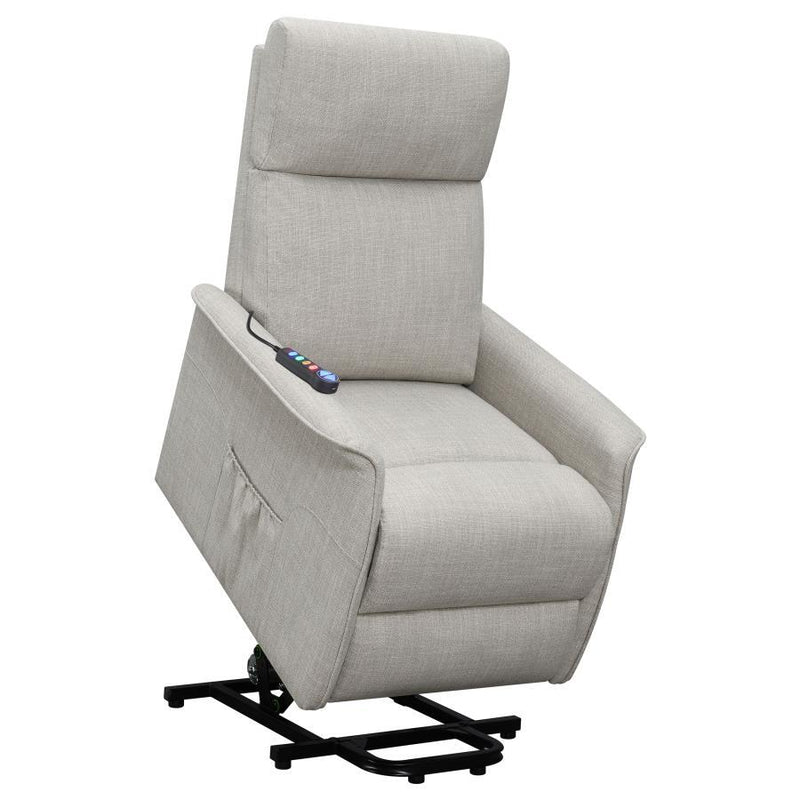 Herrera - Upholstered Power Lift Massage Chair