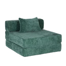 Convertible Floor Sofa Bed With Fixed Shape Frame For Living Room