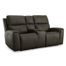 Jarvis - Power Reclining Loveseat With Console & Power Headrests