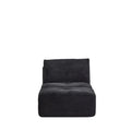 Single Chaise Longue With Movable Ottoman For Living Room