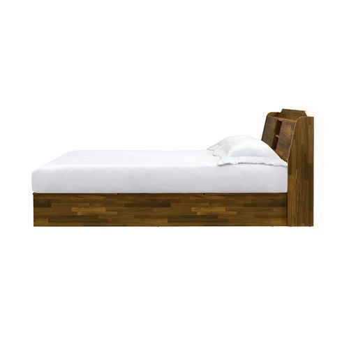 Hestia - Queen Bed - Walnut Finish - Atlantic Fine Furniture Inc