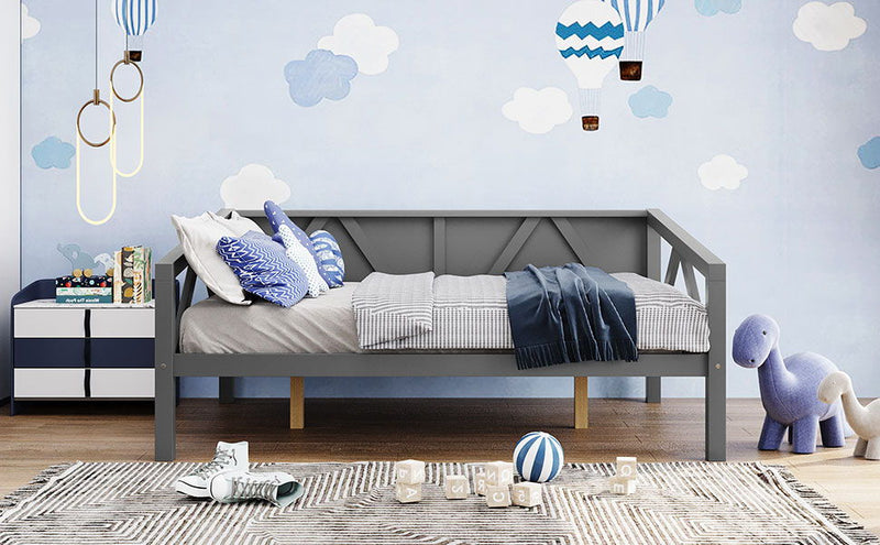 Elegant Design Daybed With Slat Support