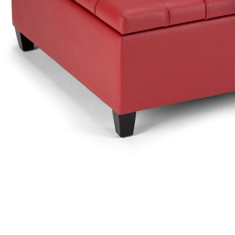 Harrison - Upholstered Coffee Table Storage Ottoman