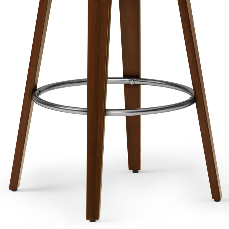 Roland - Upholstered Swivel Counter Height Stool