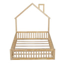 House Platform Bed With Guardrail