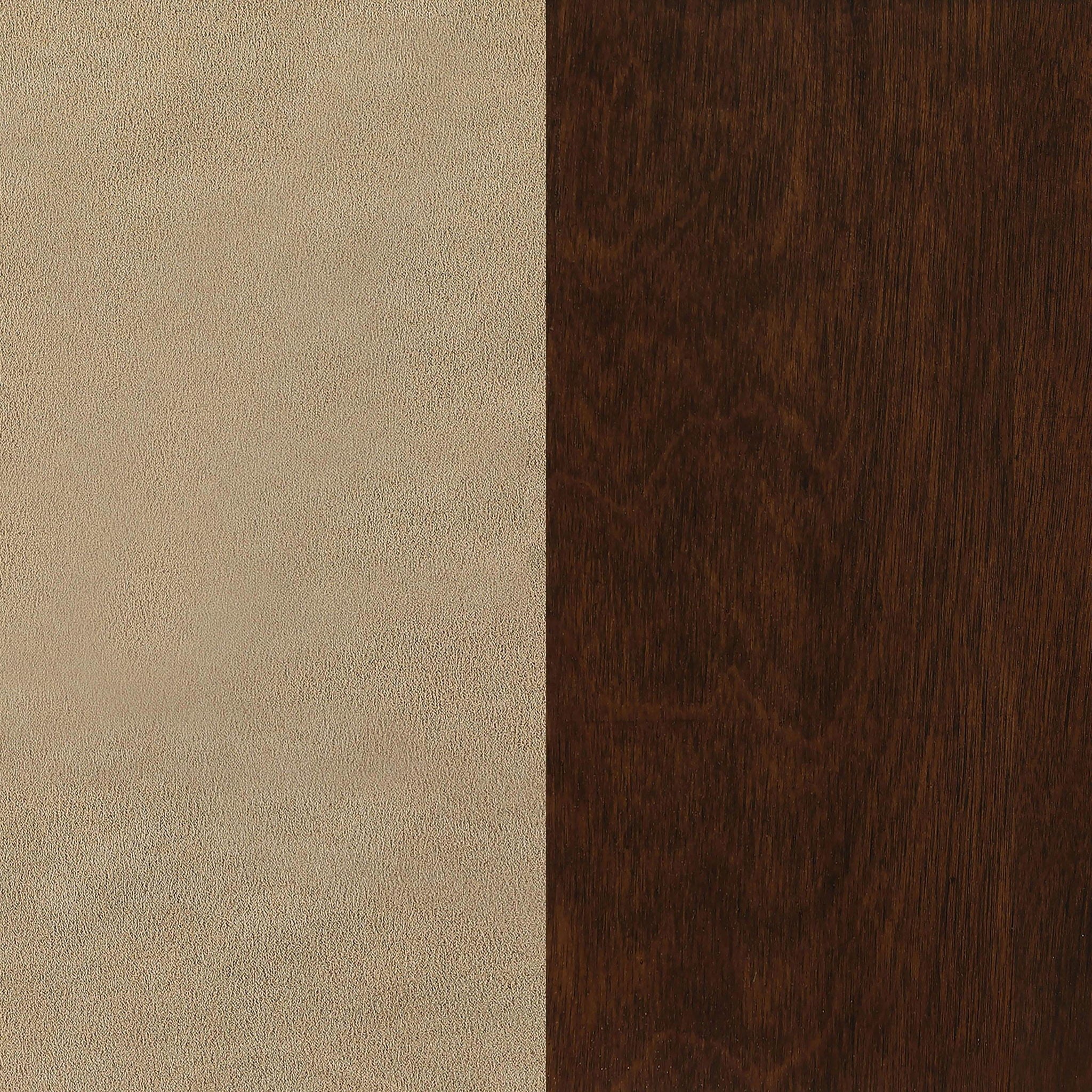 Marietta Upholstered Swivel Dining and Game Chair Tobacco