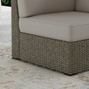 Boca Raton - Outdoor Sectional Side Chair - Beige - 32"