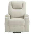 Armstrong - Upholstered Power Lift Massage Recliner