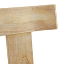 Contemporary Fabric Upholstered Side Dining Chairs Set With Curved Back