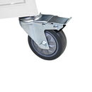 16 Bay Mobile School Charging Cart Station For Chromebook, Tablet And Laptop Computer With Power Strip Included