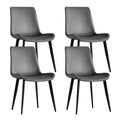 Modern Dining Chairs Ergonomic Design For Kitchen (Set of 4)
