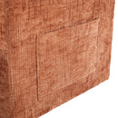 Multifunctional Chenille Recliner Sofa With Storage And Phone Bracket