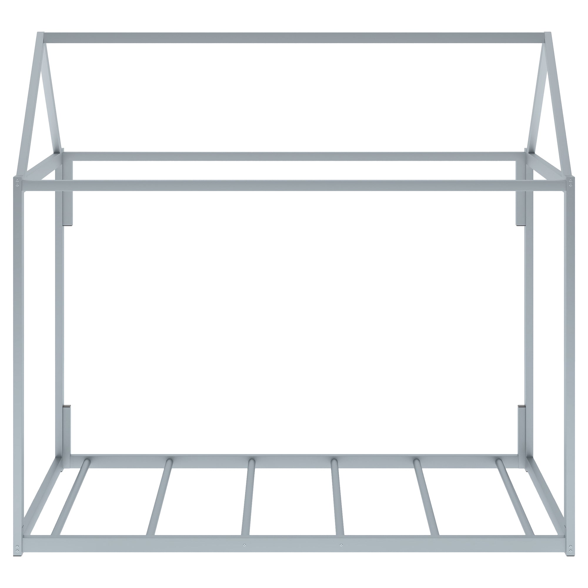 Metal House Shape Platform Bed, twin