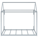 Metal House Shape Platform Bed, twin