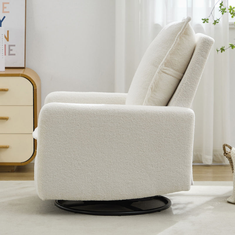 Swivel Rocker Glider Recliner, Rocking Chair Nursery For Living Room