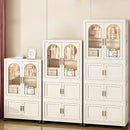 Folding Wardrobe Cabinet With Magnetic Doors, Wheels And Hangers
