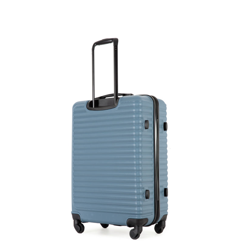 3 Piece Luggage Sets Lightweight Suitcase With Two Hooks, Spinner Wheels, Tsa Lock