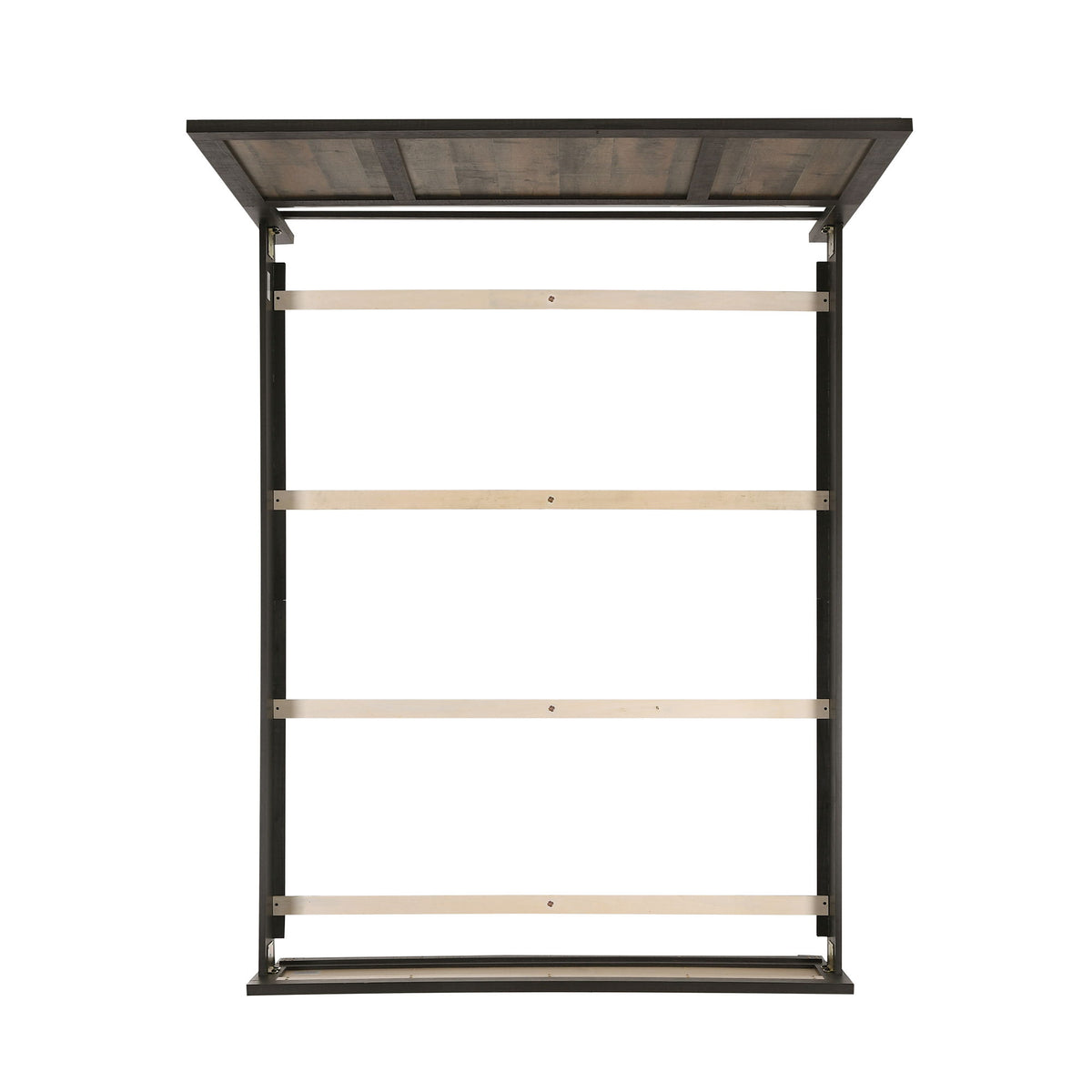Harlington Panel Bed in Dark Brown by Elements International, view 11