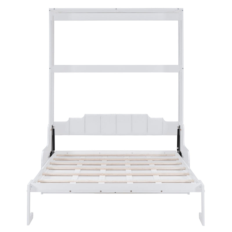 Murphy Wall Bed With Cushion, Space Saving Design, And Construction