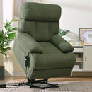 Oversized Power Lift Recliner Chai With Remote Control, Side Pocket, Spacious Seat