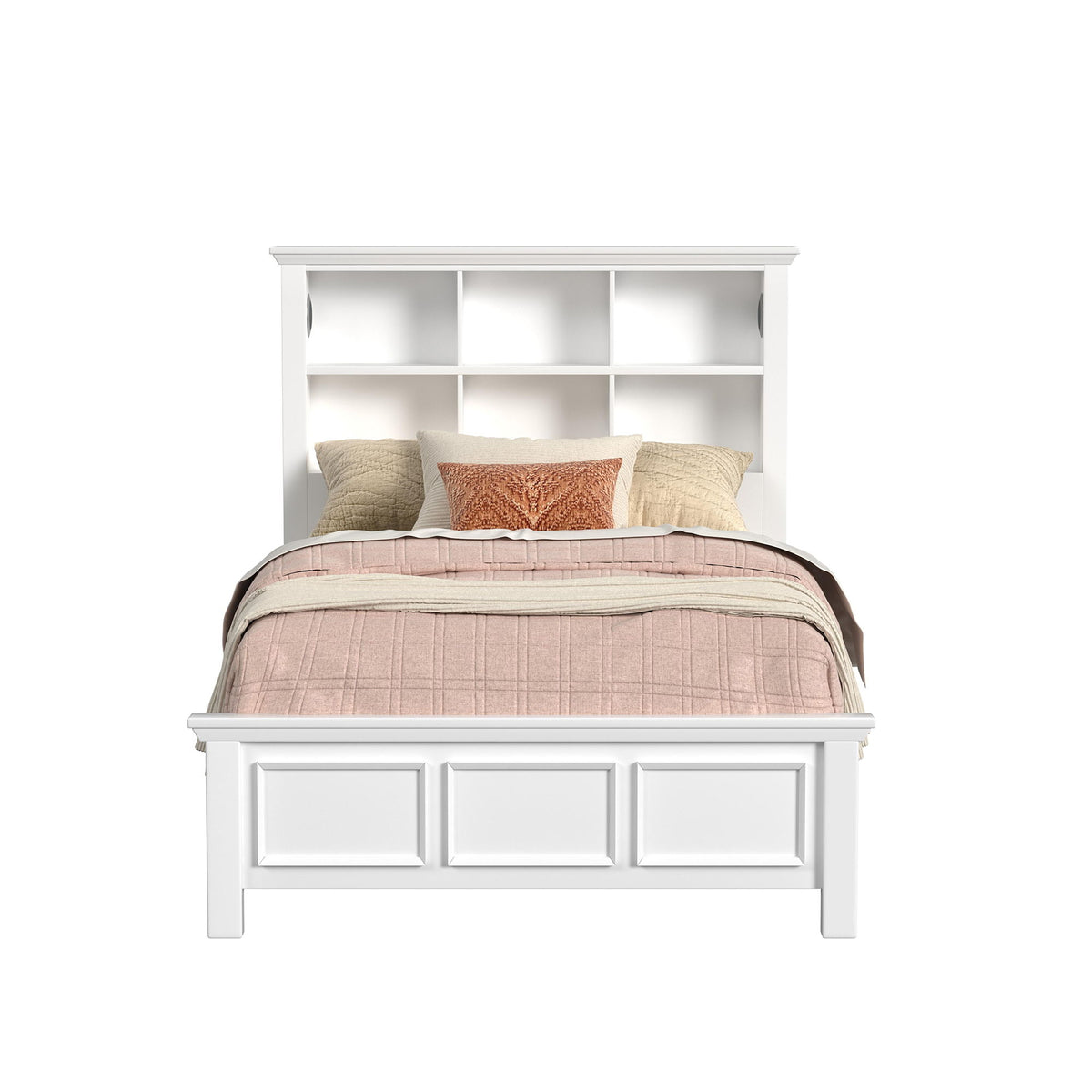 Hampton Kids Bookcase Bed in Black by Elements International, view 24