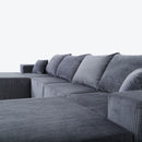 Modular Sectional Sofa, Convertible Couch With Chaise Corduroy