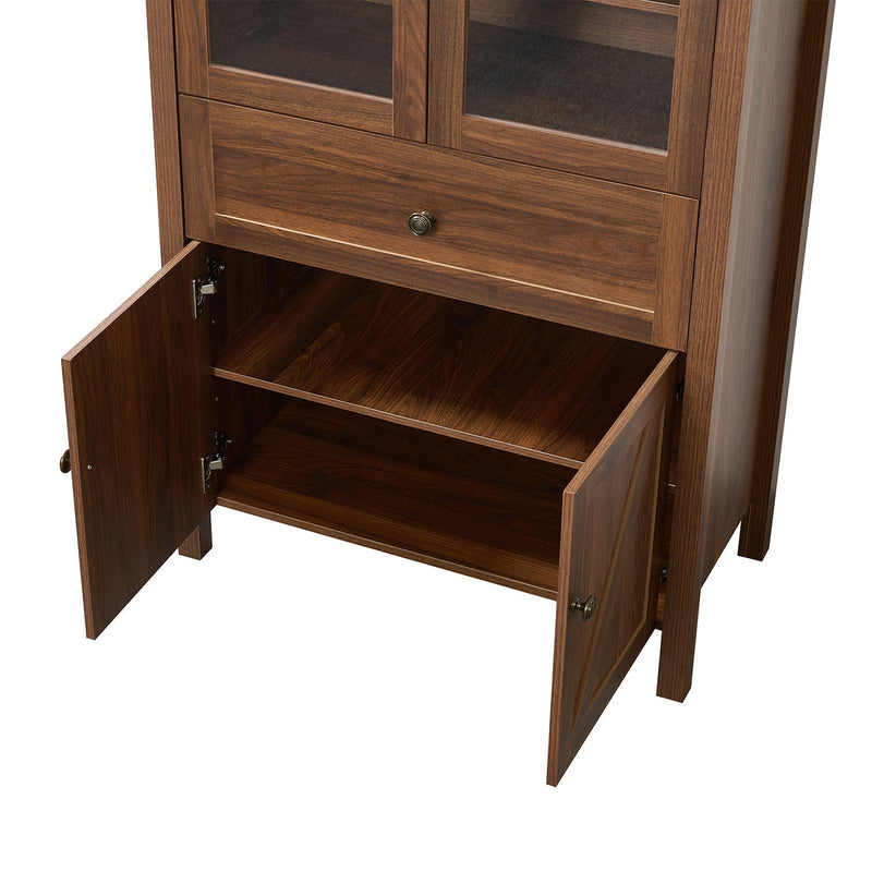 Retro Dome Cabinet With Large Storage Space