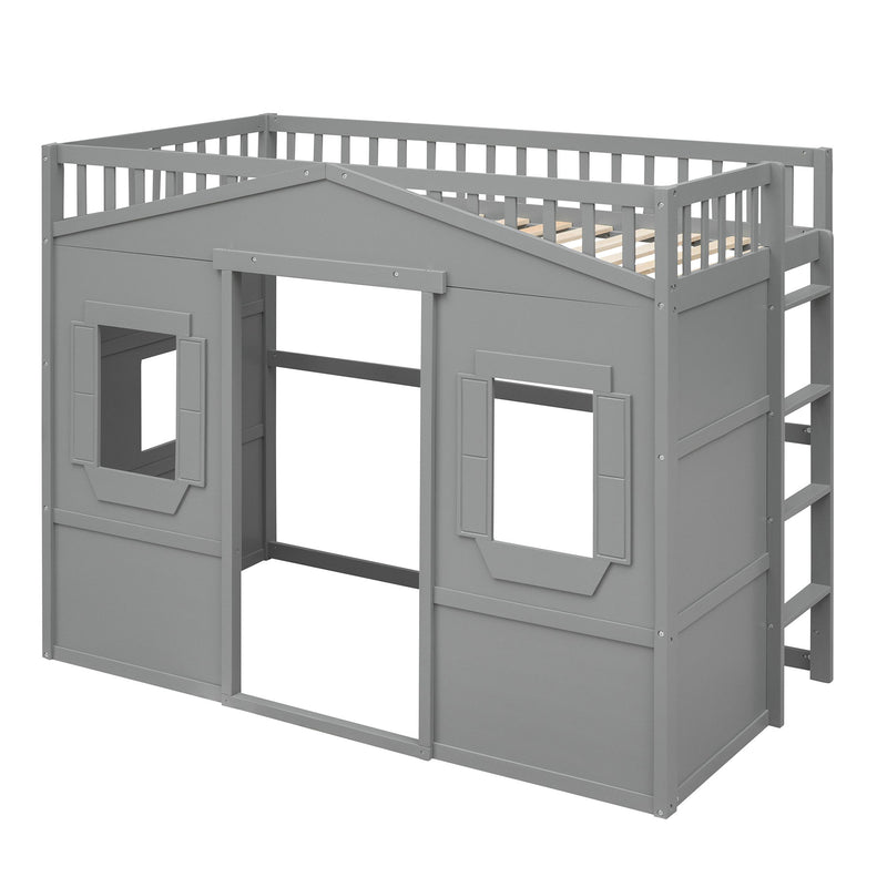 House Loft Bed With Ladder