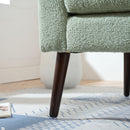 Modern Accent Upholstered Armchair With Pillow