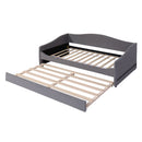 Design Upholstered Daybed With Light And Trundle