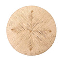 Boho Style Handwoven Paper Rope Counter Stools (Set of 2)