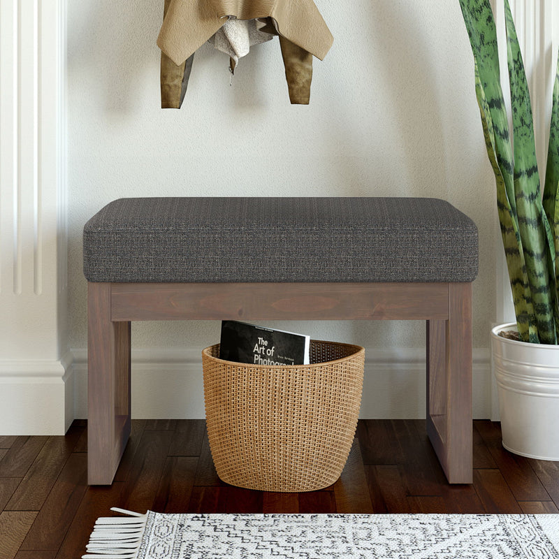 Milltown - Upholstered Ottoman Bench