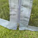 Patio Gazebo Tent With Ventilated Double Roof And Mosquito Net For Backyard Or Garden