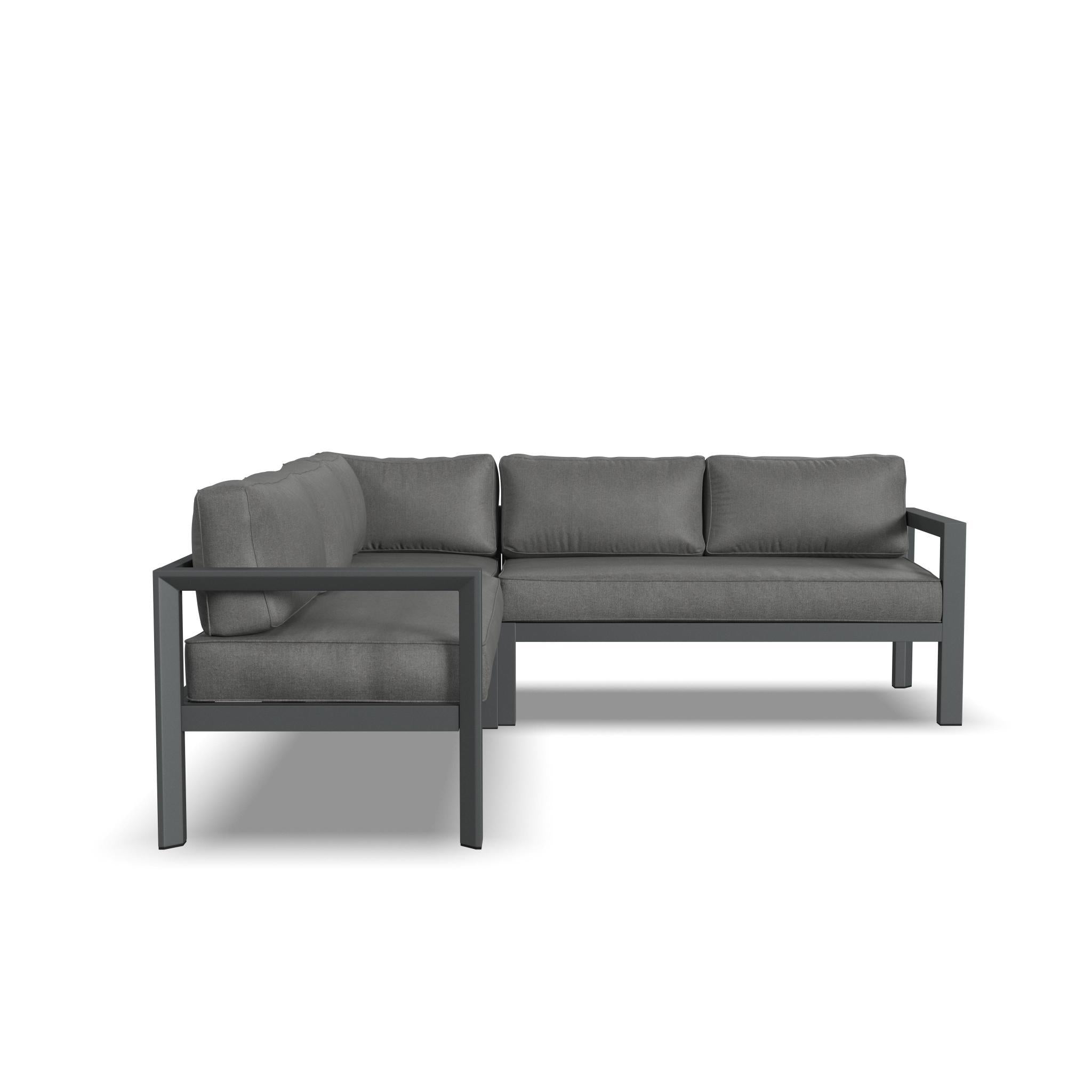 Grayton - 5 Seat Sectional - Dark Gray