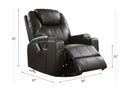 Waterlily - Rocker Recliner w/Swivel (Motion) - Atlantic Fine Furniture Inc