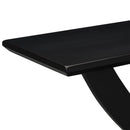 Console Table With Cross Leg Base And Reinforced Support Plate