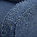 Wide Seat Arm Chair With 360 Degree Rotation