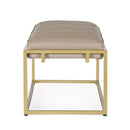 Breu - Ottoman Bench - Gold