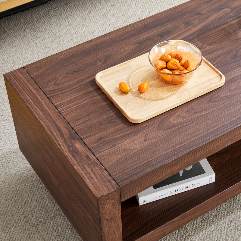 Modern Minimalist Rectangular Coffee Table