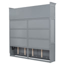 Murphy Modern Bed With Top Cabinets For Space Saving And Comfort