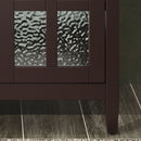 Bathroom Vanity With Ceramic Sink, Adjustable Shelf & Tip Out Tray