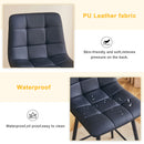 Bar Chair Set Comfortable With Metal Legs And Ergonomic Design