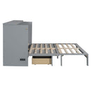 Murphy Bed With Large Drawers