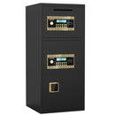Large Double Door Coin Operated Safe, Digital Security Safe With Fireproof And Waterproof Bag