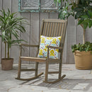 Outdoor Rocking Chair - Gray