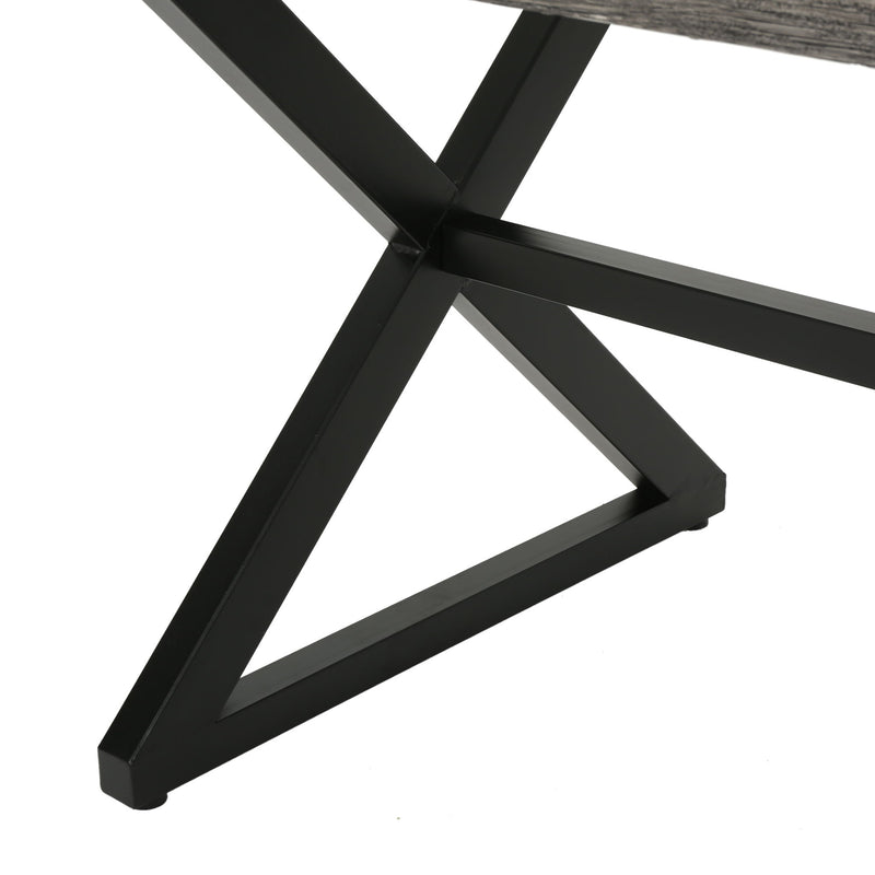 Rolando - Outdoor Aluminum Dining Table With Steel Frame